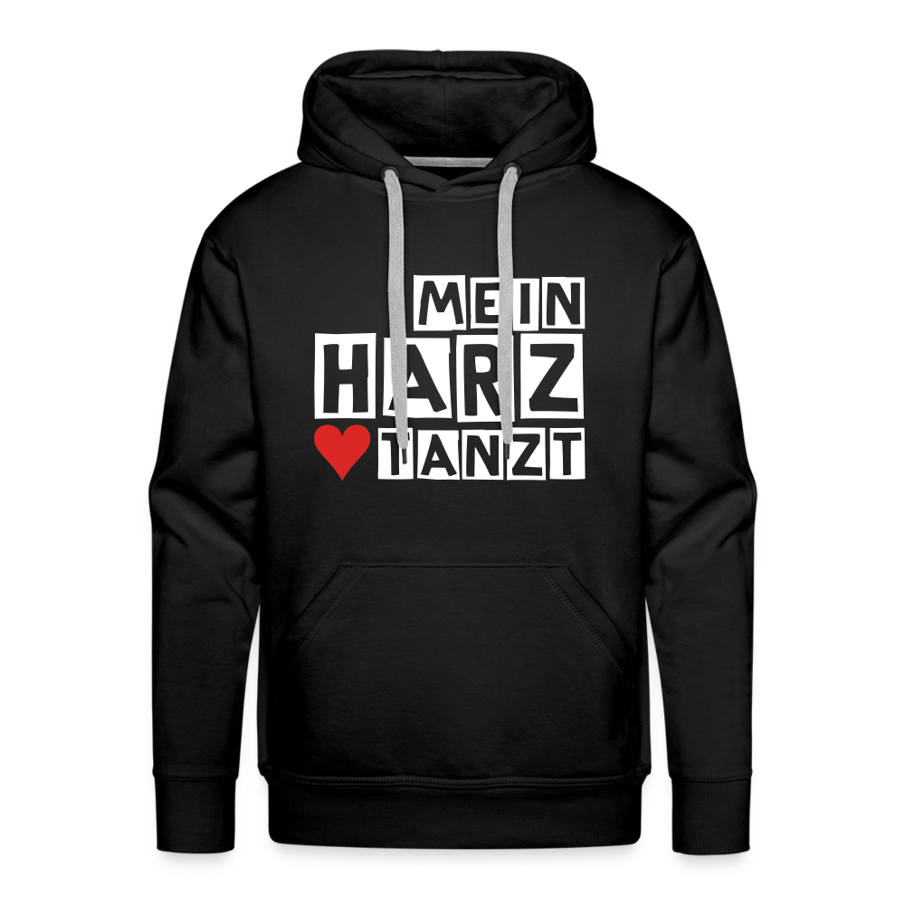 Men’s Hoodie - MEIN HARZ TANZT - Schwarz