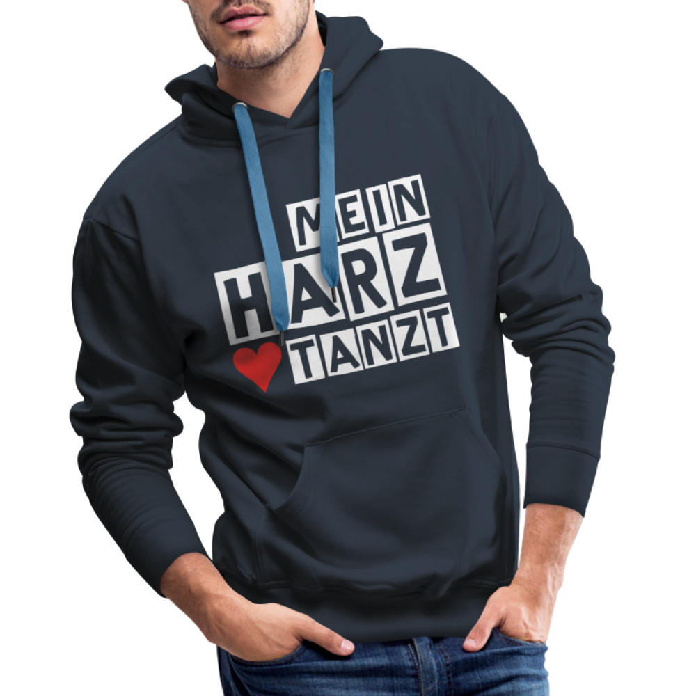 Men’s Hoodie - MEIN HARZ TANZT - Navy