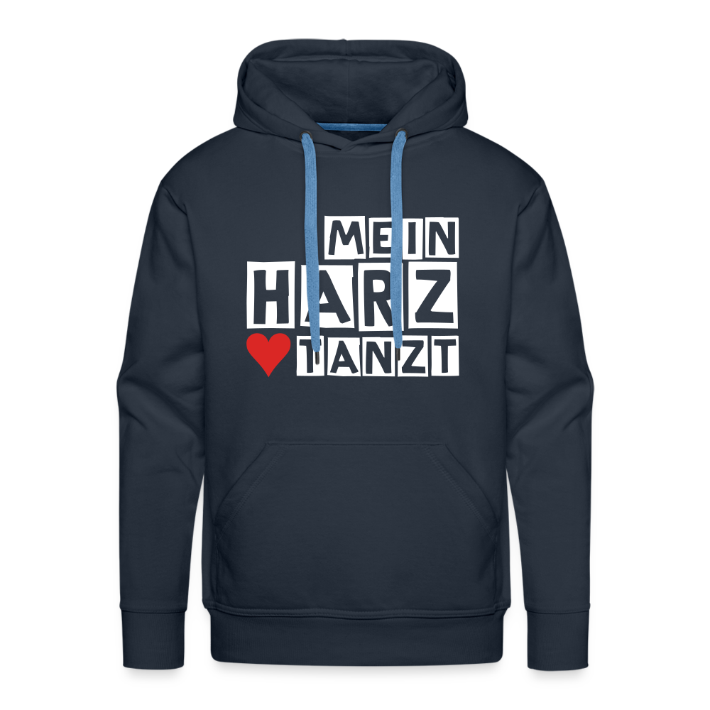 Men’s Hoodie - MEIN HARZ TANZT - Navy