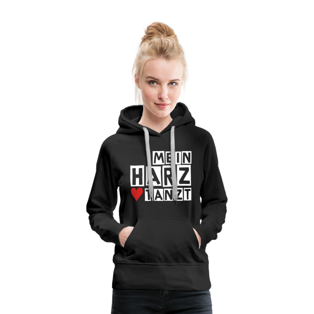 Women’s Hoodie - MEIN HARZ TANZT - Schwarz