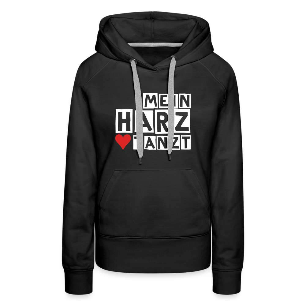 Women’s Hoodie - MEIN HARZ TANZT - Schwarz