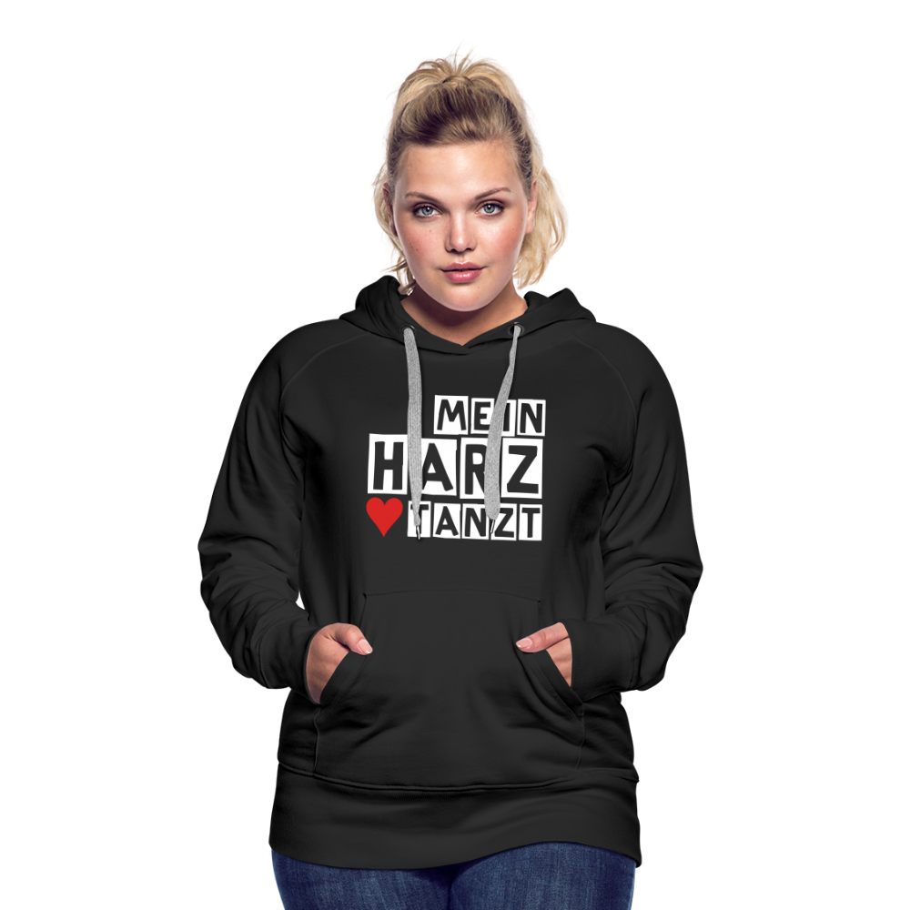 Women’s Hoodie - MEIN HARZ TANZT - Schwarz