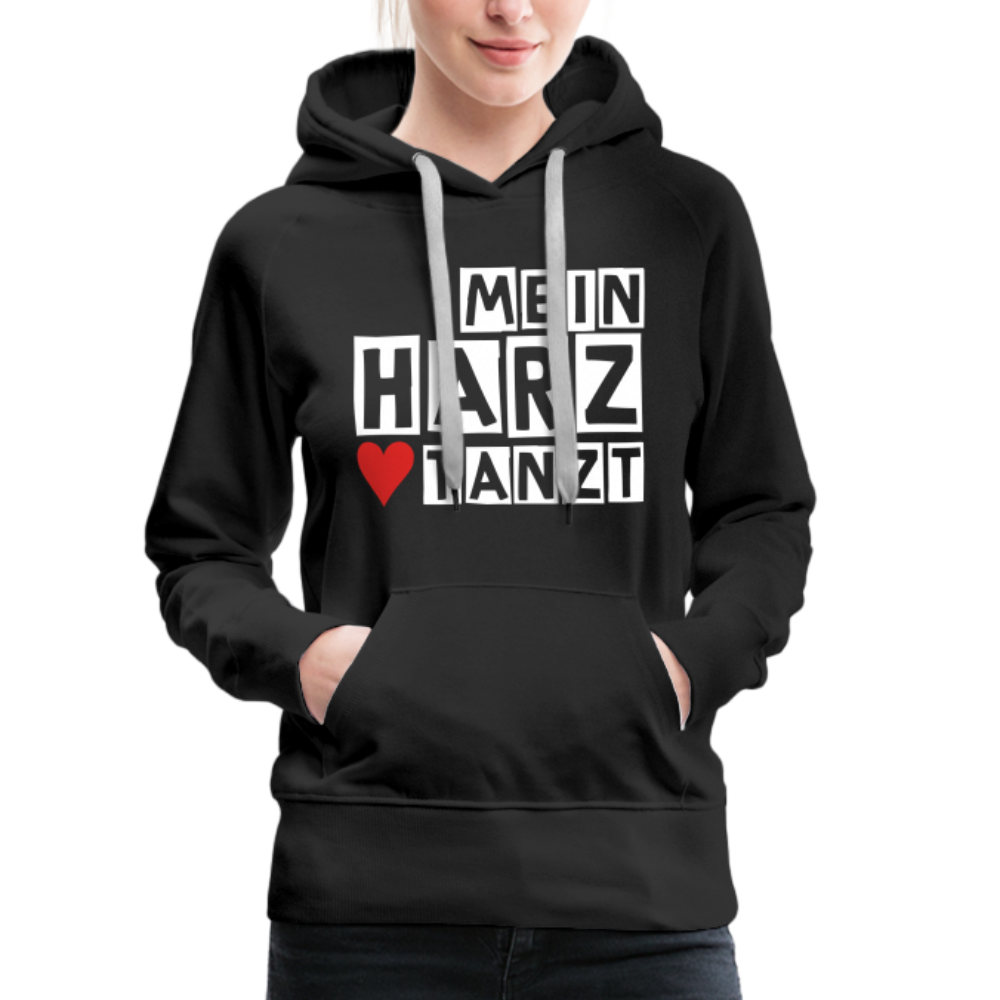 Women’s Hoodie - MEIN HARZ TANZT - Schwarz