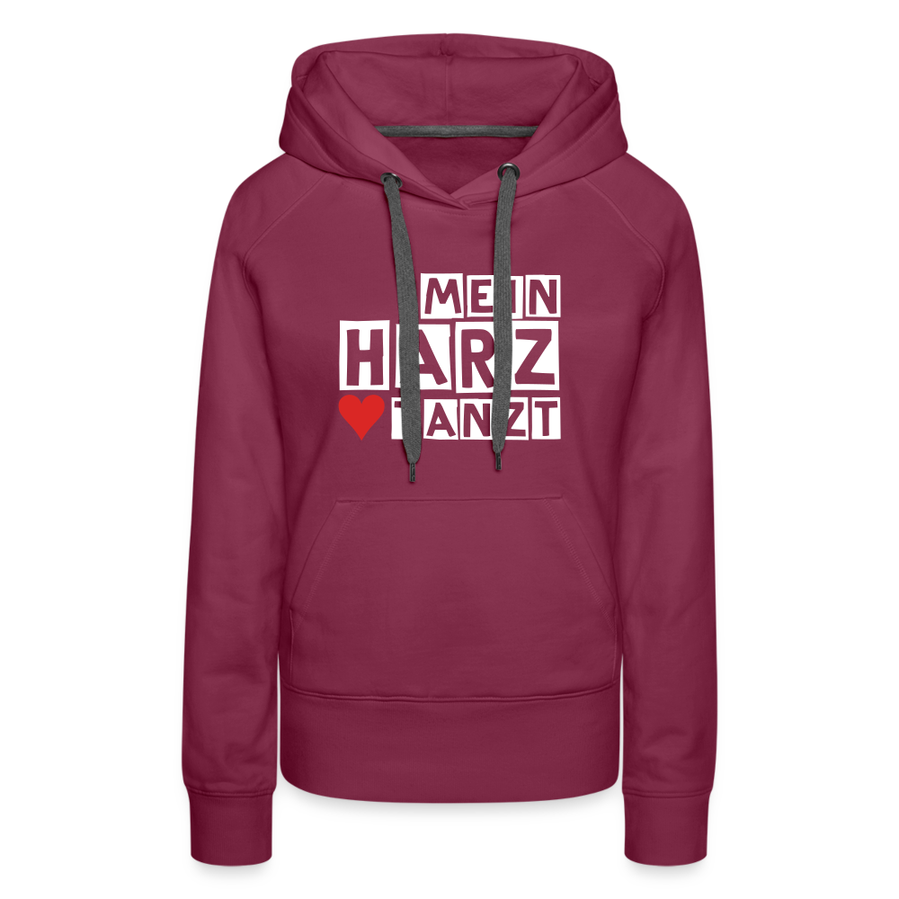 Women’s Hoodie - MEIN HARZ TANZT - Bordeaux