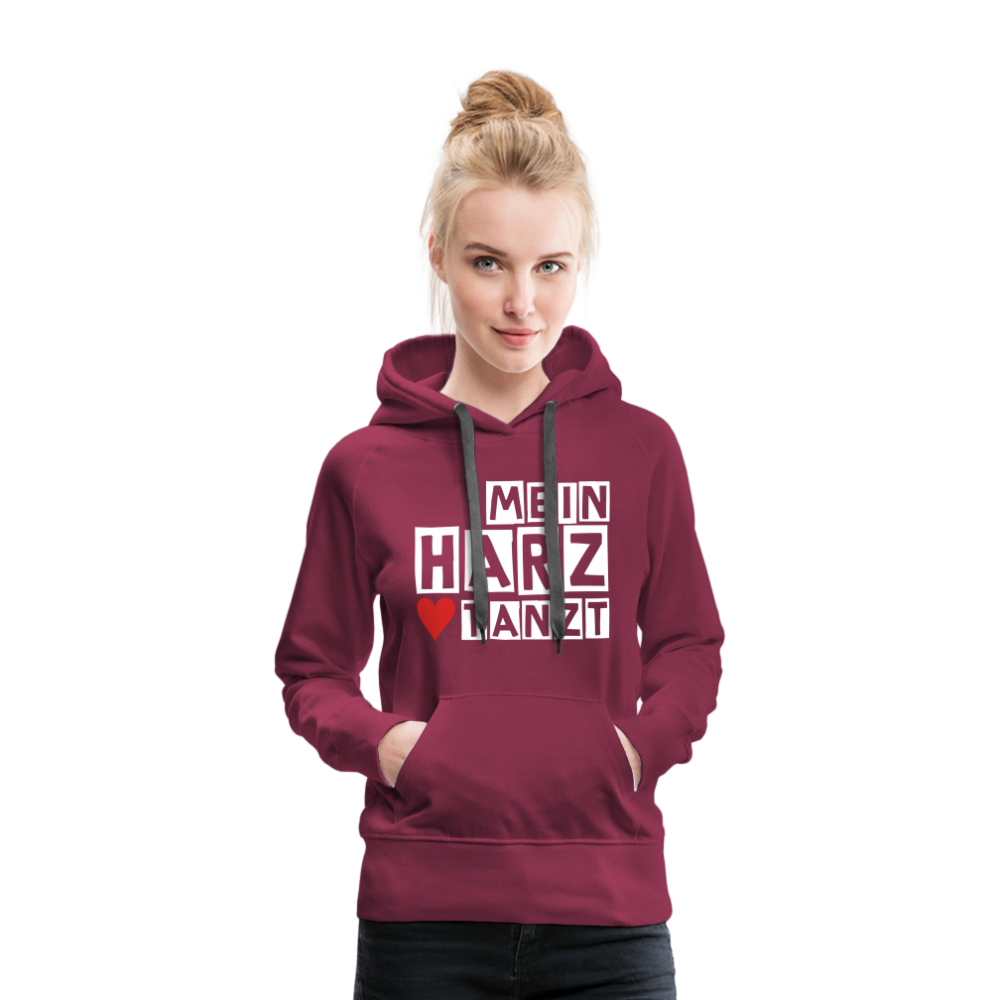 Women’s Hoodie - MEIN HARZ TANZT - Bordeaux