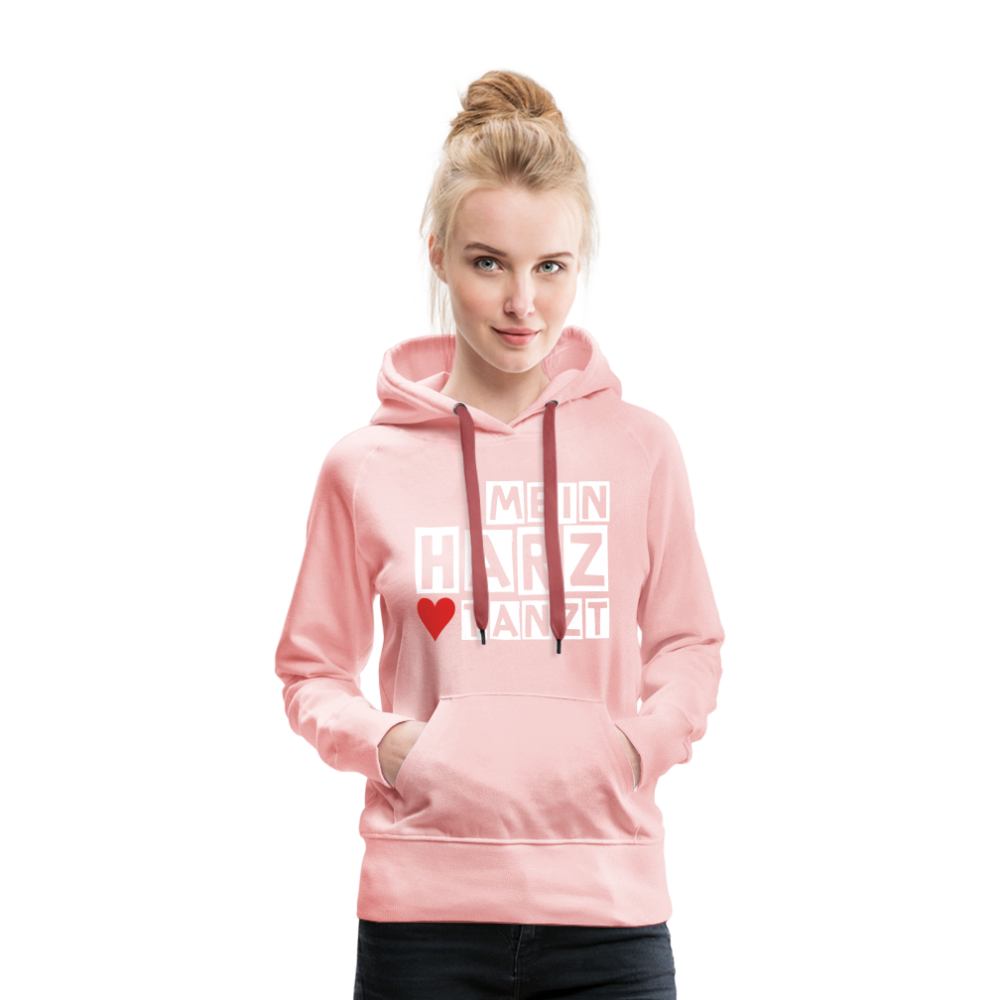 Women’s Hoodie - MEIN HARZ TANZT - Kristallrosa