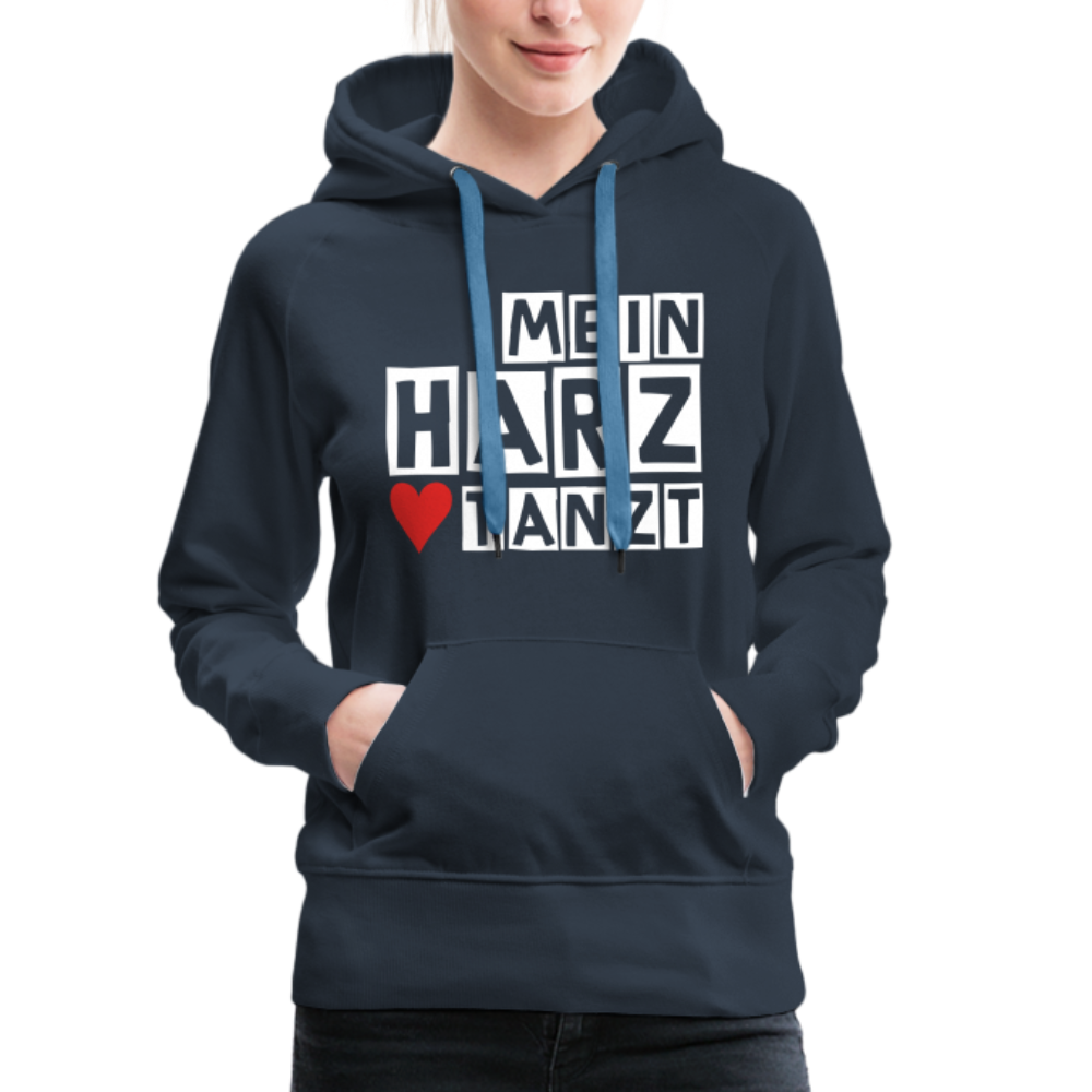 Women’s Hoodie - MEIN HARZ TANZT - Navy