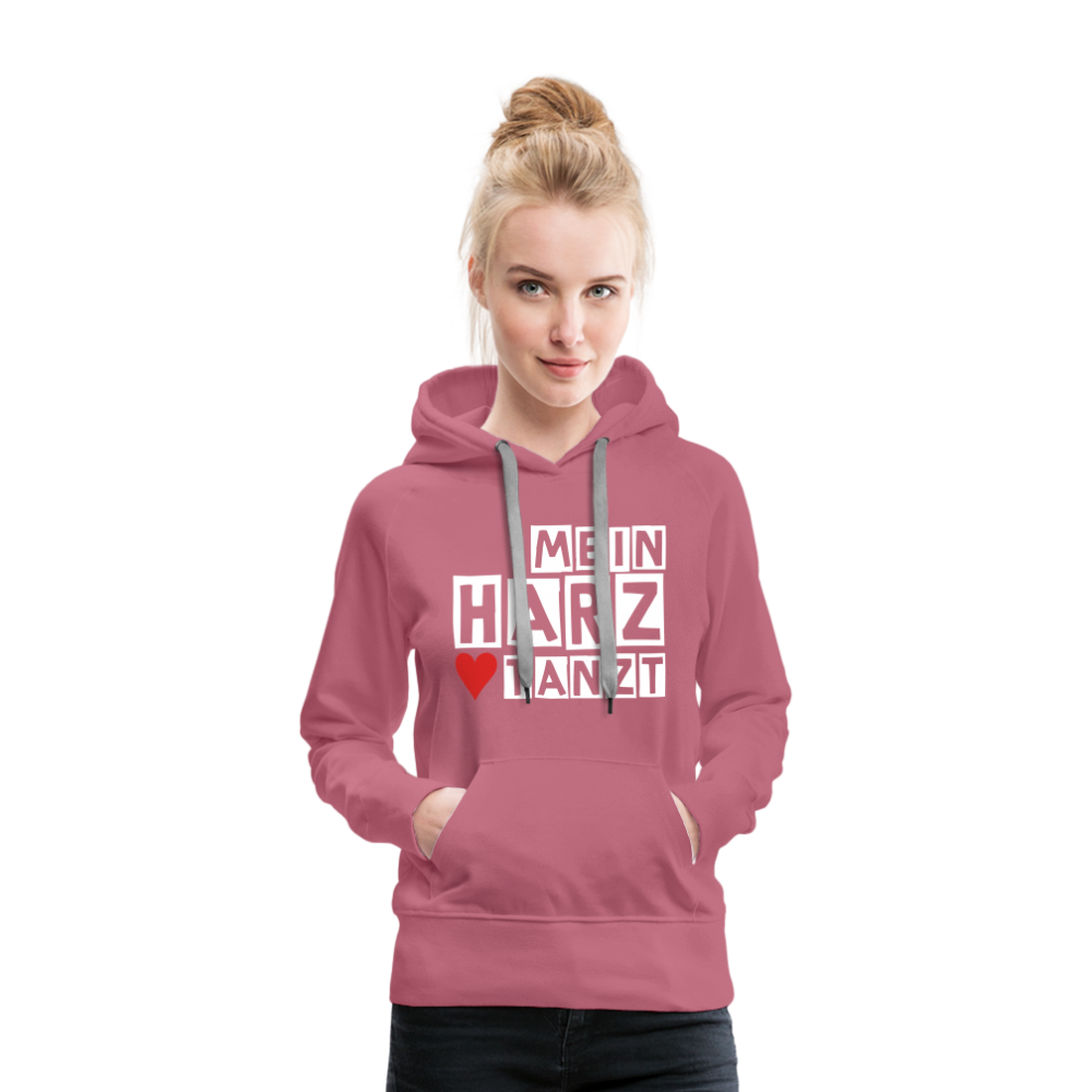 Women’s Hoodie - MEIN HARZ TANZT - Malve