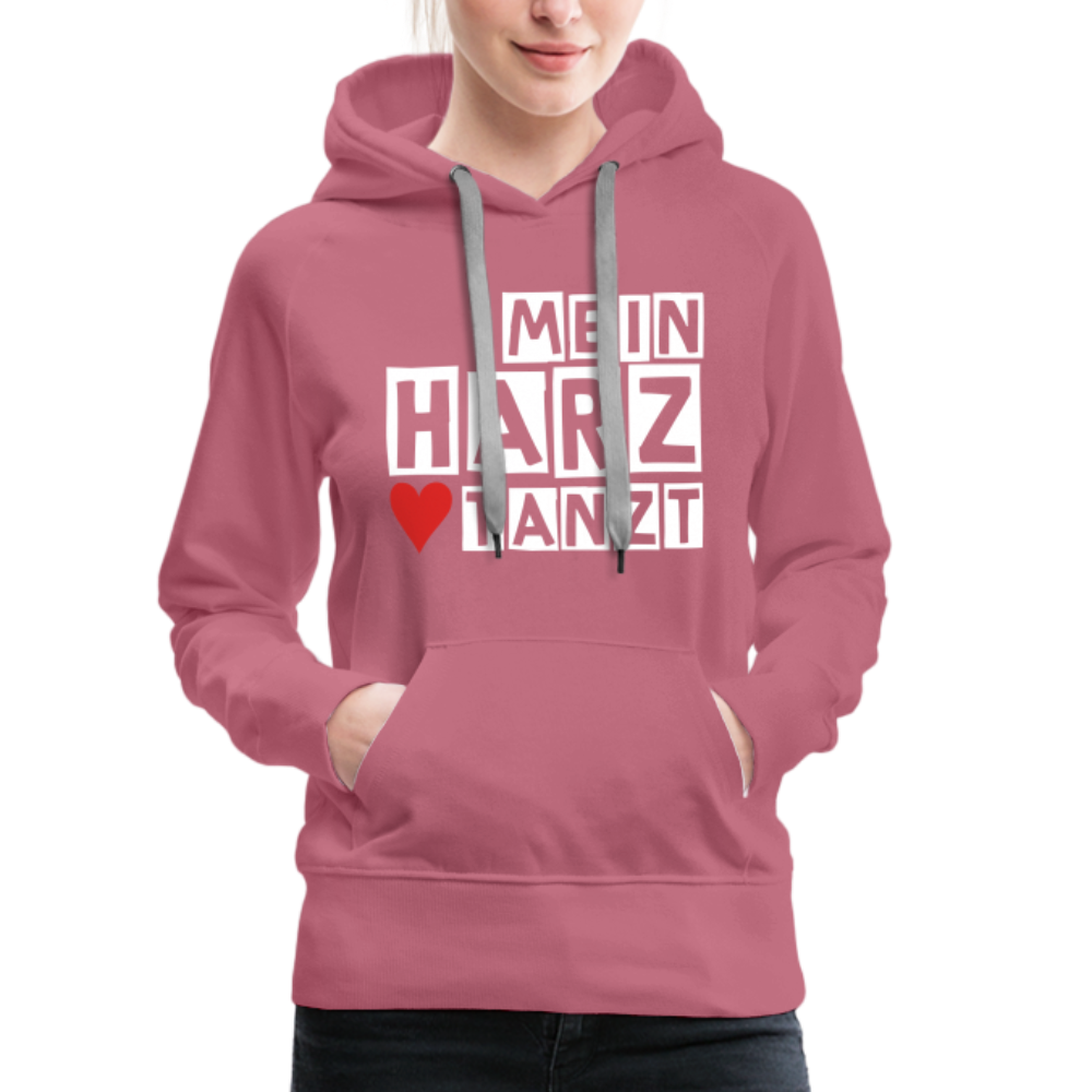 Women’s Hoodie - MEIN HARZ TANZT - Malve