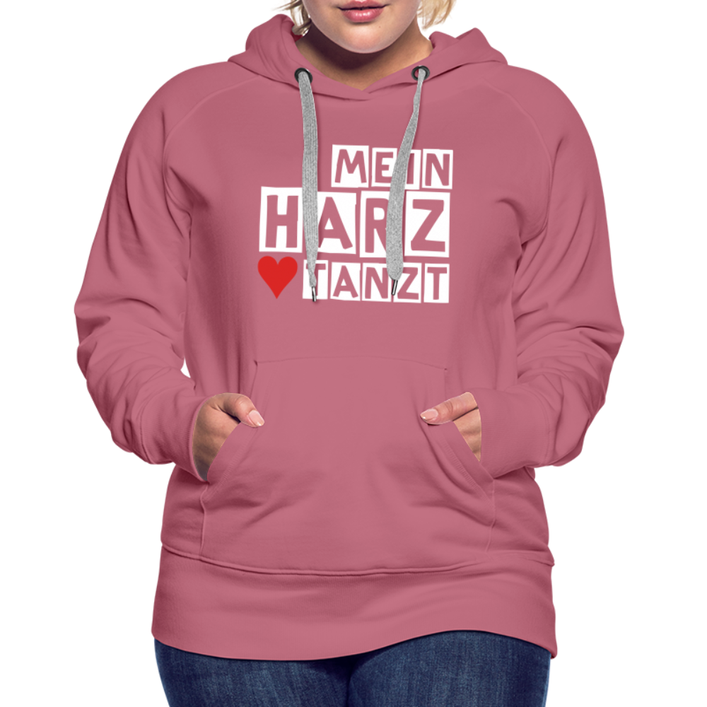 Women’s Hoodie - MEIN HARZ TANZT - Malve