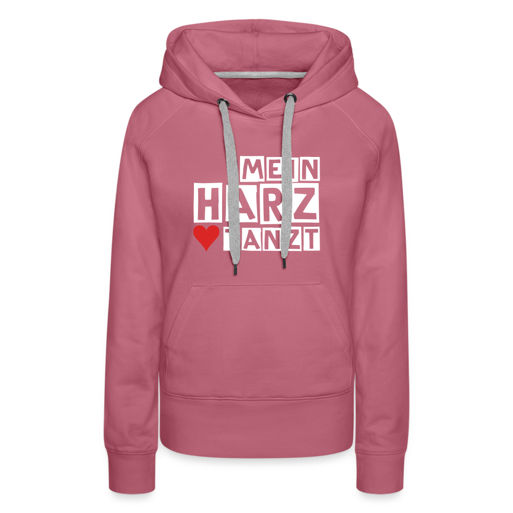 Women’s Hoodie - MEIN HARZ TANZT - Malve