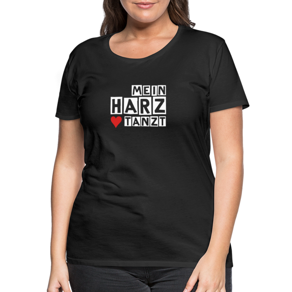 Women’s Shirt - MEIN HARZ TANZT - Schwarz