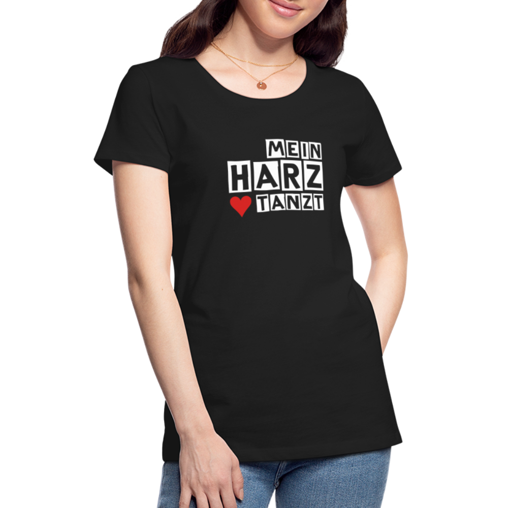 Women’s Shirt - MEIN HARZ TANZT - Schwarz