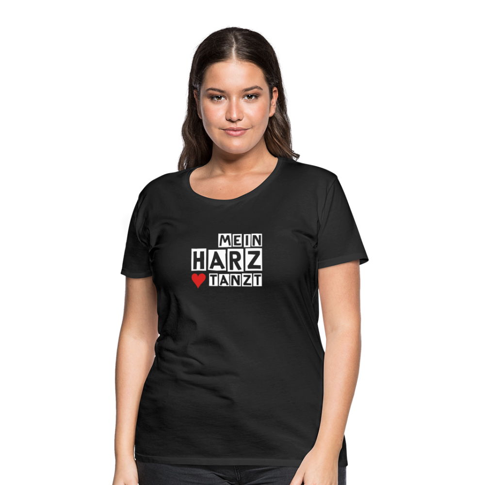 Women’s Shirt - MEIN HARZ TANZT - Schwarz