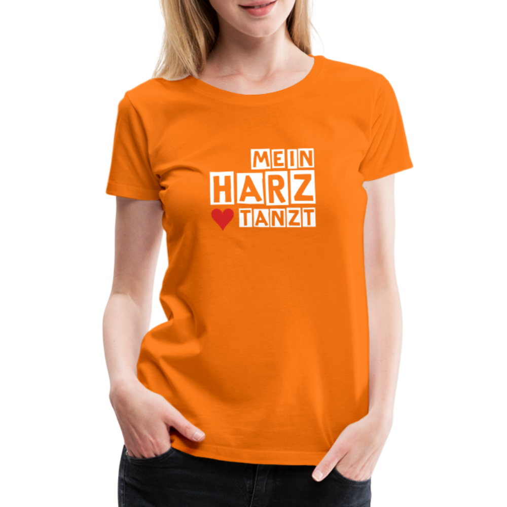 Women’s Shirt - MEIN HARZ TANZT - Orange