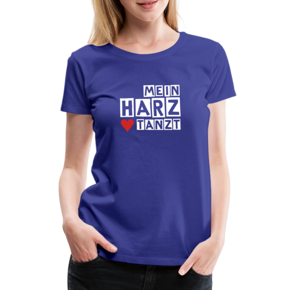 Women’s Shirt - MEIN HARZ TANZT - Königsblau