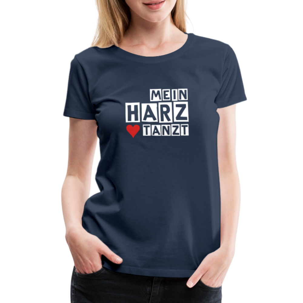 Women’s Shirt - MEIN HARZ TANZT - Navy