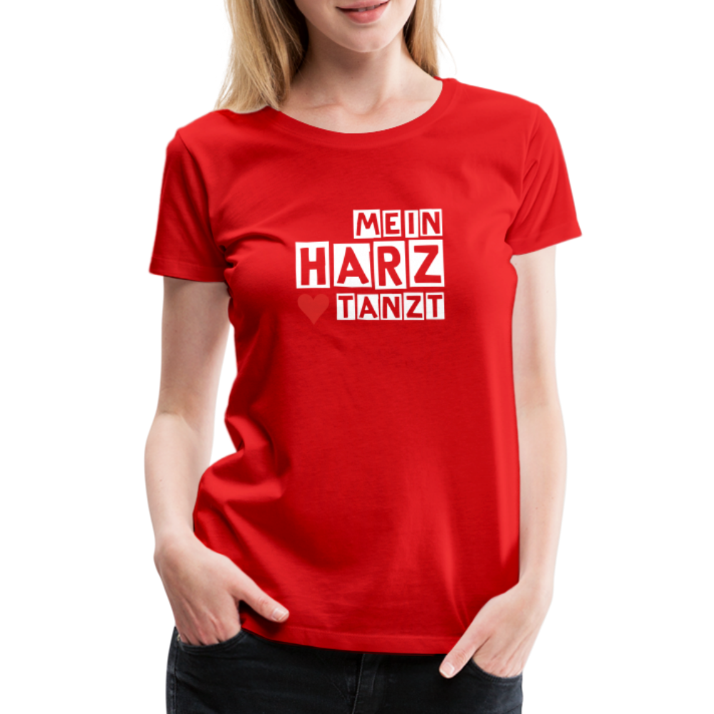 Women’s Shirt - MEIN HARZ TANZT - Rot