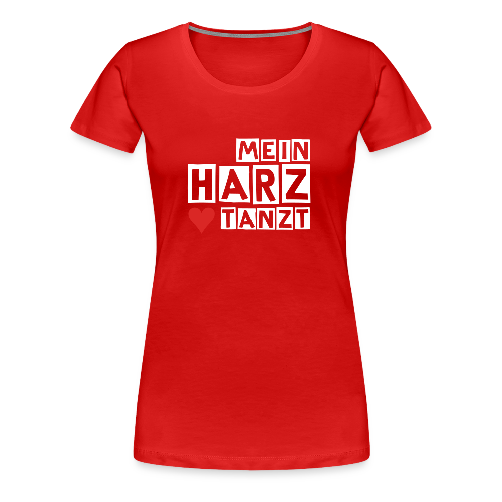 Women’s Shirt - MEIN HARZ TANZT - Rot