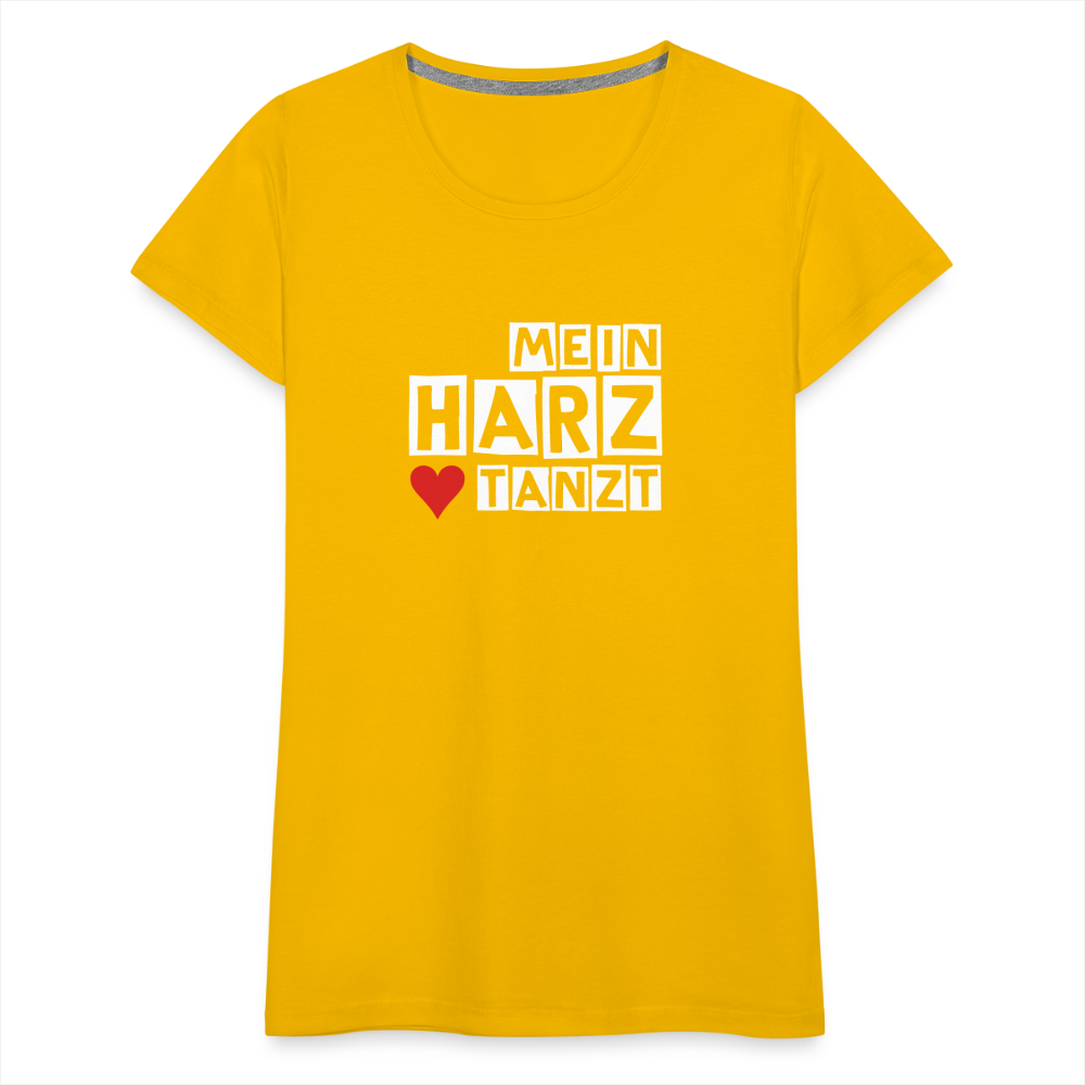 Women’s Shirt - MEIN HARZ TANZT - Sonnengelb