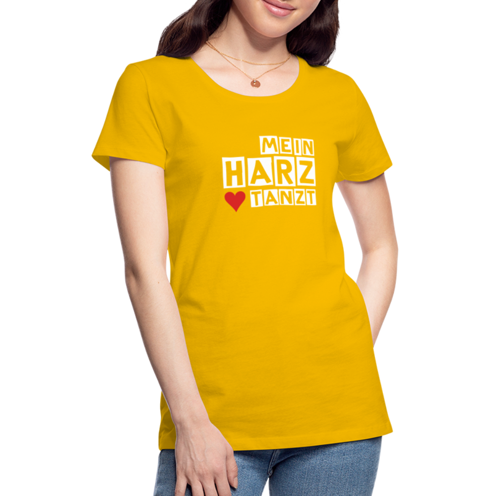 Women’s Shirt - MEIN HARZ TANZT - Sonnengelb