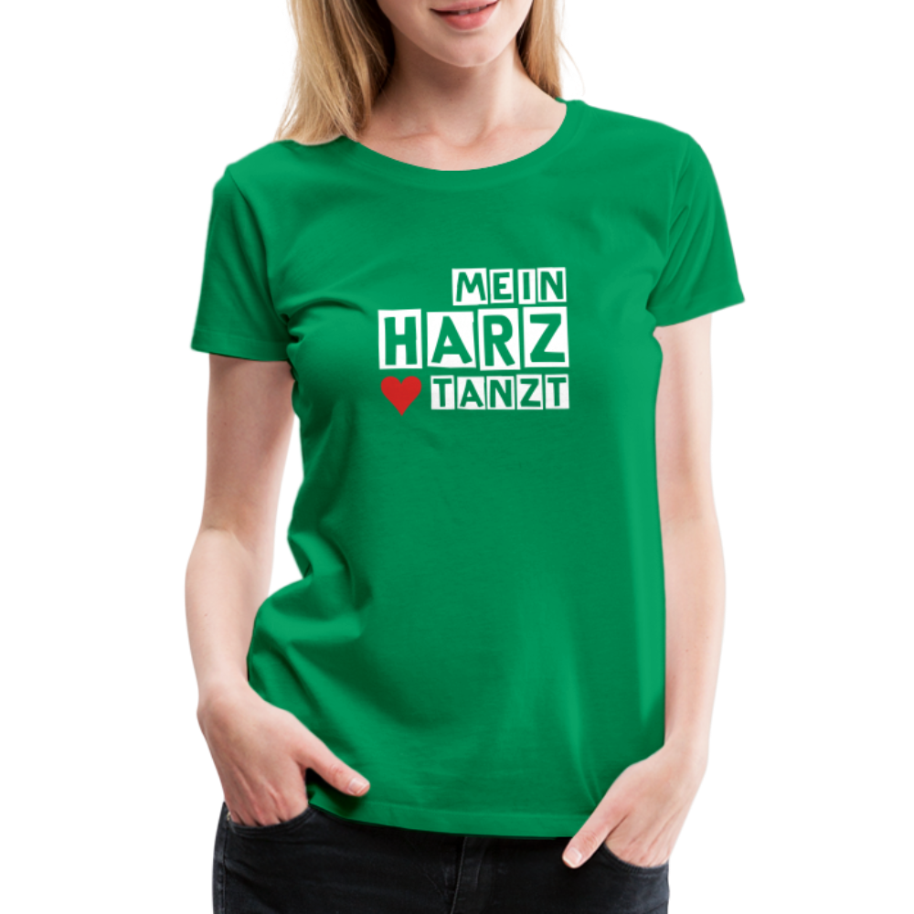 Women’s Shirt - MEIN HARZ TANZT - Kelly Green