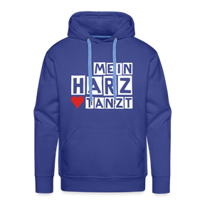 Men’s Hoodie - MEIN HARZ TANZT - Königsblau