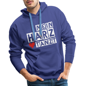 Men’s Hoodie - MEIN HARZ TANZT - Königsblau