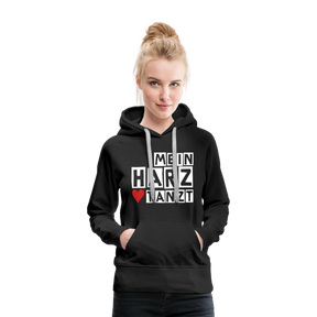 Women’s Hoodie - MEIN HARZ TANZT - Schwarz