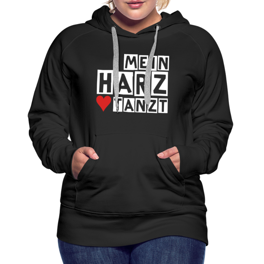 Women’s Hoodie - MEIN HARZ TANZT - Schwarz