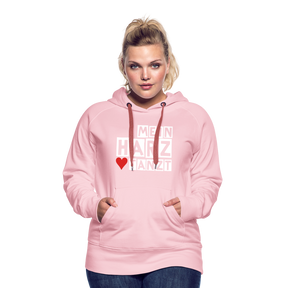 Women’s Hoodie - MEIN HARZ TANZT - Kristallrosa