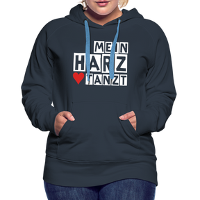 Women’s Hoodie - MEIN HARZ TANZT - Navy