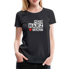 Women’s Shirt - MEIN HARZ TANZT - Schwarz