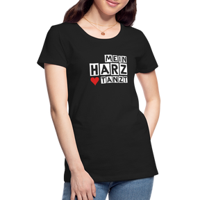 Women’s Shirt - MEIN HARZ TANZT - Schwarz