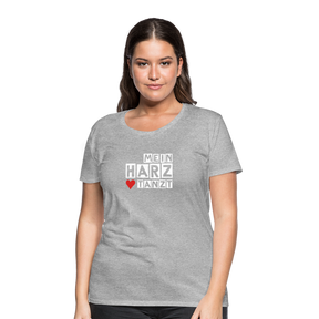 Women’s Shirt - MEIN HARZ TANZT - Grau meliert