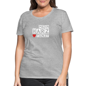 Women’s Shirt - MEIN HARZ TANZT - Grau meliert