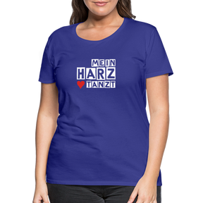 Women’s Shirt - MEIN HARZ TANZT - Königsblau
