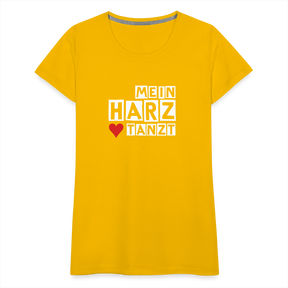 Women’s Shirt - MEIN HARZ TANZT - Sonnengelb