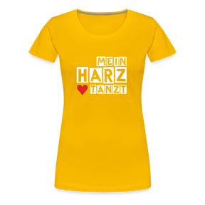 Women’s Shirt - MEIN HARZ TANZT - Sonnengelb