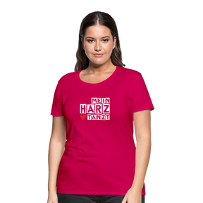 Women’s Shirt - MEIN HARZ TANZT - dunkles Pink