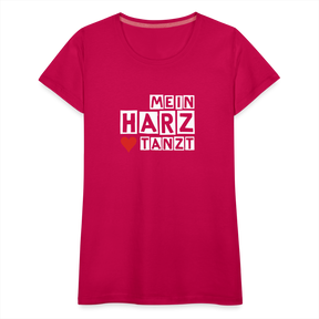 Women’s Shirt - MEIN HARZ TANZT - dunkles Pink